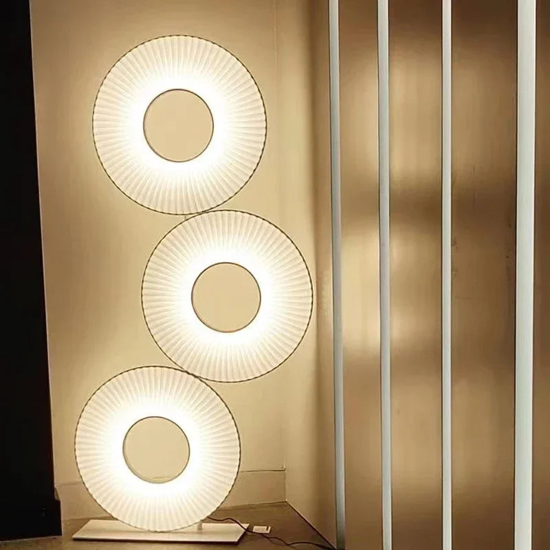 Axyaa Nordic Rotundity Floor Lamps - Designer Creativity for Living Rooms and Bedrooms
