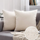 Waterproof Outdoor Cushion Cover 45x45cm - Axyaa Square Pillowcase for Garden, Sofa, Bed