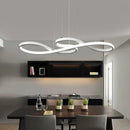 Axyaa LED Chandelier: Minimalist Nordic Design for Dining Room, Kitchen, Office and Bar Decor