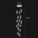 Modern Axyaa Dining Room Chandelier, Indoor Ceiling Light Fixture, Salon Pendant Lights, Fancy Lamps