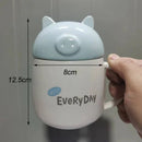 Axyaa Cartoon Ceramic Mug - Fun Tea & Coffee Cup Gift