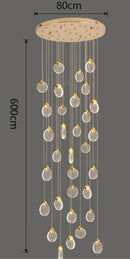 Axyaa Nordic Home Décor Pendant Ceiling Chandelier Light for Dining and Living Room.