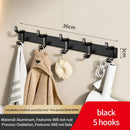 Axyaa Adjustable Bathroom Door Hook for Kitchen and Clothes Hanging