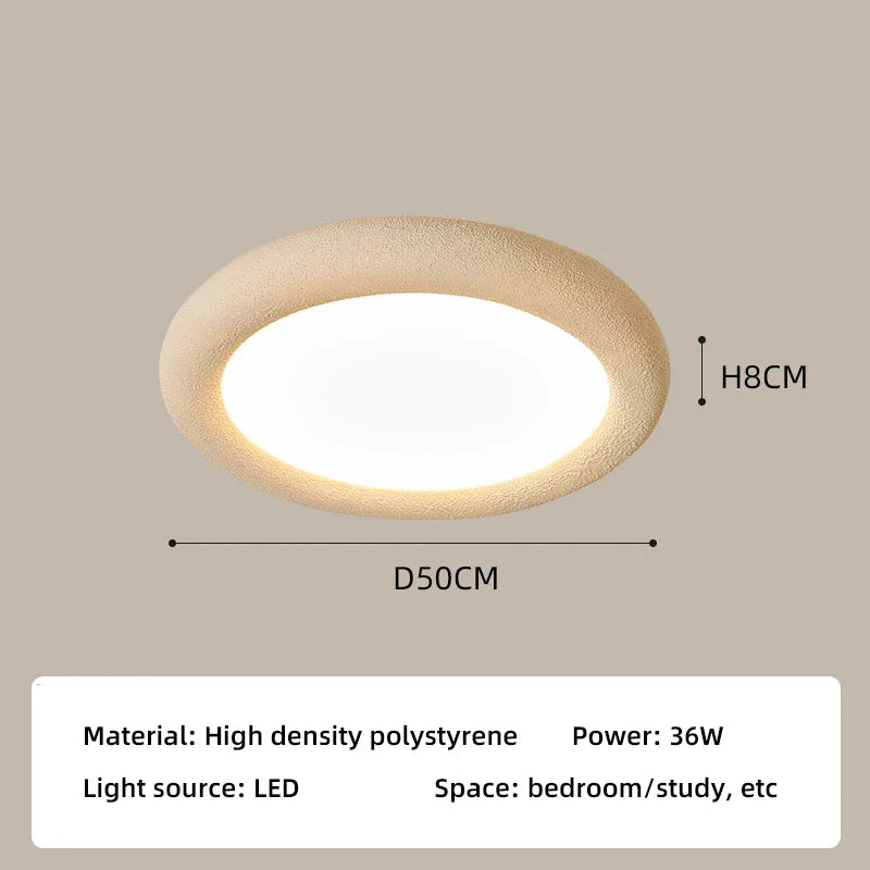 Axyaa Wabi Sabi LED Ceiling Light for Modern Home Decor
