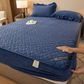 Axyaa Maternal & Infant Crystal Fleece Padded Sheet - All-Inclusive Mattress Cover