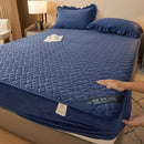 Axyaa Maternal & Infant Crystal Fleece Padded Sheet - All-Inclusive Mattress Cover