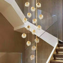 Axyaa Nordic Stair Chandelier Ceiling Light for Living and Dining Room