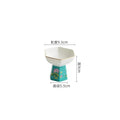 Axyaa Ceramic Hexagonal High Footed Bowl - Elegant Dessert & Snack Bowl