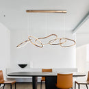 Axyaa Stainless Steel Pendant Chandelier for Modern Home Decor