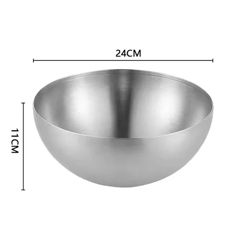 Axyaa Stainless Steel Ramen Bowl - Stylish Kitchen Tableware and Utensil