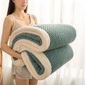 Axyaa 3D Embossed Velvet Thick Blanket Queen Size - Cozy & Warm Fleece Bedspread