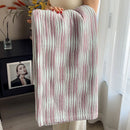 Axyaa Boho Cotton Throw Blanket for Bed Couch All Seasons Lightweight Quilt