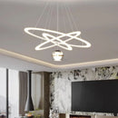 Axyaa Staircase Chandeliers LED Pendant Light for Modern Living Room Decor