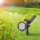 Axyaa Solar RGB Lawn Spotlight for Garden Decoration