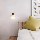 Axyaa Yellow Cave Stone Pendant Lamp - Medieval Cream Style - Wabi Sabi Bedroom Lighting