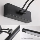 Axyaa LED Vanity Wall Lamp 40/55cm Black Sconce for Bathroom Mirror, Bedroom Waterproof