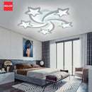 Axyaa Nordic Star LED Ceiling Chandelier Modern Elegant Lighting Fixtures