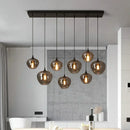 Axyaa Nordic Glass Pendant for Dining Living Office Lighting