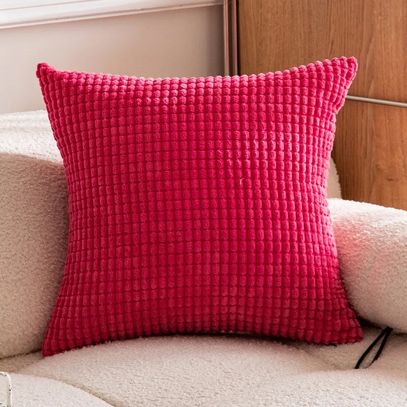 Decorative Square Pillow Cover, Axyaa Brand, Contemporary Style, 45x45CM Throw Pillow Cover