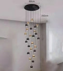Axyaa Modern LED Pendant Chandelier Lighting for Living and Dining Room