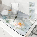 Axyaa Watercolor Drying Mat Absorbent Placemat Anti Slip Cup Table Mats
