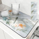 Axyaa Watercolor Drying Mat Absorbent Placemat Anti Slip Cup Table Mats