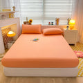 Axyaa Soft Cotton Mattress Cover for Single/Double/King/Queen Bed