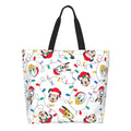 Axyaa Mickey Mouse Head Shoulder Bag - Large Capacity Stylish Women's Shopping Bag