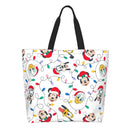 Axyaa Mickey Mouse Head Shoulder Bag - Large Capacity Stylish Women's Shopping Bag