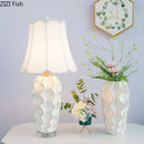 Axyaa Ceramic Vase Fruit Storage Jar Floral Arrangement Porcelain Nordic Decor