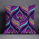 Colorful Ethnic Pattern Pillowcase by Axyaa - Ideal for Sofa, Bedroom, Car