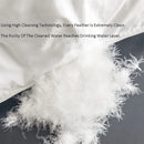 Axyaa Winter White Goose Down Comforter 3D Quilted Luxury Fluffy Cotton Shell Quilt