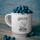 Axyaa Enamel Mug - Funny 11oz Lover Coffee Cup - Couples Gift Home Tea Cup