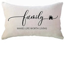 Axyaa Waist Hugging Pillowcase | Farmhouse Decor Cushion Cover