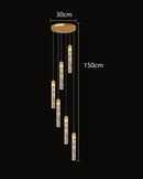 Axyaa Dining Room Pendant Lights LED Chandelier Ceiling Lamp Indoor Decor Lighting
