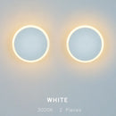 Axyaa LED Wall Lamp: Battery Charging, Touch Switch, 3 Brightness Levels