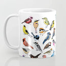 Axyaa Birds Coffee Mug 11oz Ceramic Tit Lover Gift Mug for Home & Office
