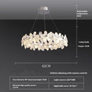 Axyaa Snowflake Luxury Modern Chandelier for Living Room, Dining Room, and Bedroom