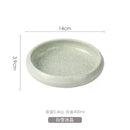 Axyaa 6inch Ceramic Plate Korean Kimchi Salad Dish Single Plate Bowl
