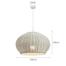 Axyaa Rattan Weave LED Chandelier for Home Decor