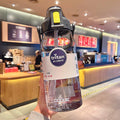 Axyaa 1500/2000ml Tritan Water Bottle with Time Marker, Leak-Proof, BPA-Free Gradient Color