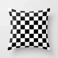 Axyaa Geometric Stripe Polyester Pillow Cover Home Decor Cushion Case