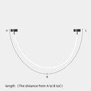 Axyaa Nordic Line Silicone LED Chandelier: Flexible, Long Tube Design for Restaurants, Cafes & Bars.