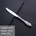 Axyaa Stainless Steel Cutlery Set - Luxury Western Tableware Collection