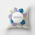 Axyaa Geometric Leaves Pillowcase 45x45cm Home Sofa Decoration