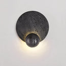 Axyaa Black Cave Stone LED Wall Lamp