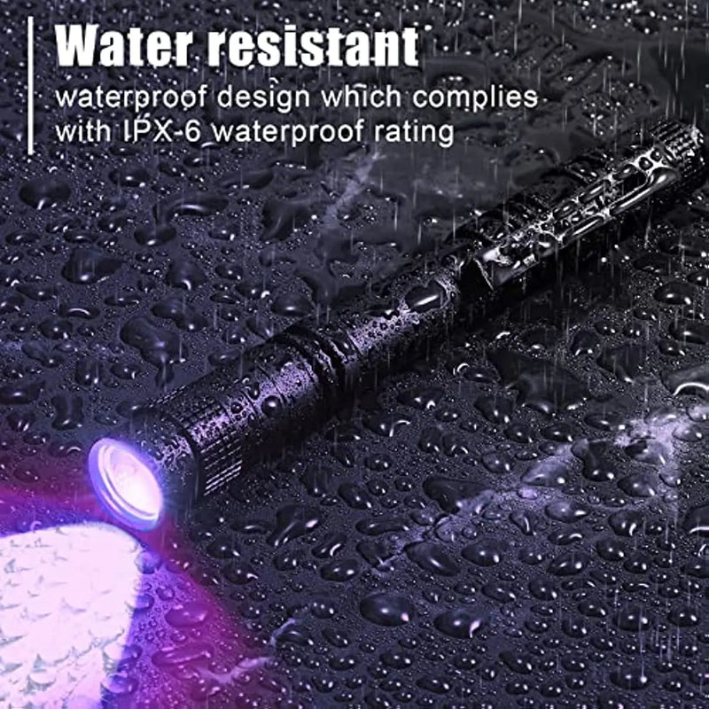 Axya UV Black Light Pet Stain Detector Flashlight Pen Light