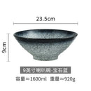Axyaa Large Ramen Bowl, Japanese Style Ceramic Soup Bowl, Creative Tableware