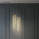 Modern Nordic LED Pendant Light by Axyaa for Home Décor and Lighting Ambiance