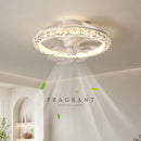 Axyaa Electric Ceiling Fan with LED Light & Remote Control